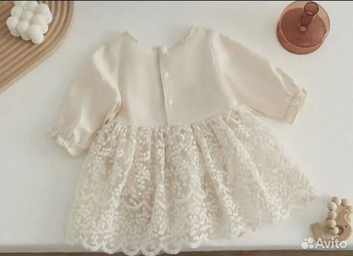 Нарядное платье на годик