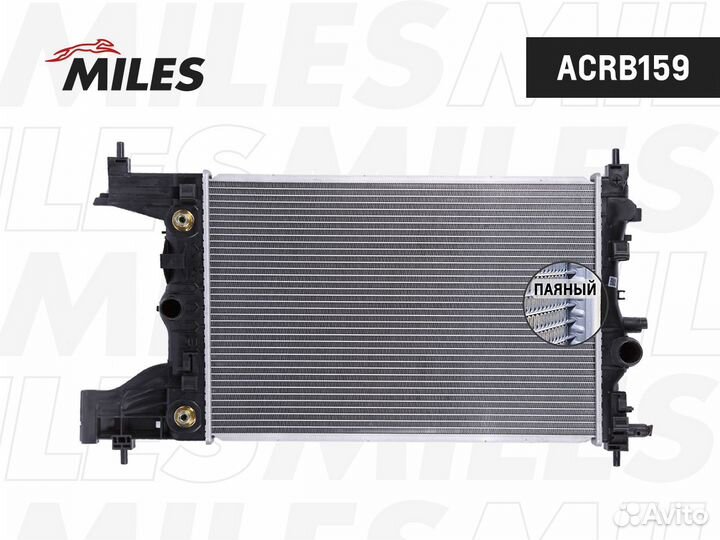 Радиатор chevrolet cruze 1.6/1.8 A/T 09/opel astra