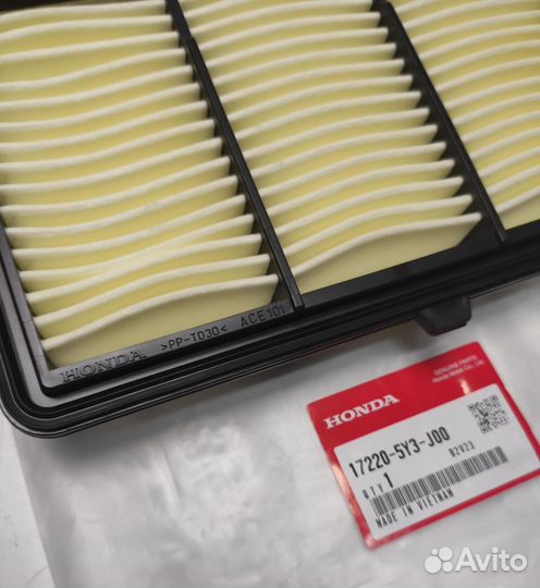 Фильтр воздушный 172205Y3J00 Honda