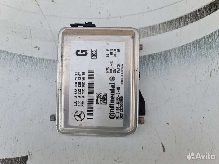 Камера считывания дорожных знаков Mercedes W222