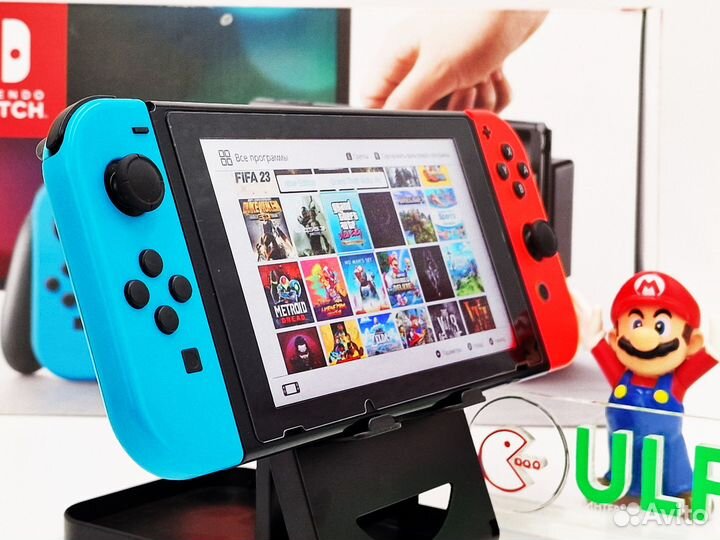 Nintendo Switch + Atmosphere + любые игры 256 Gb