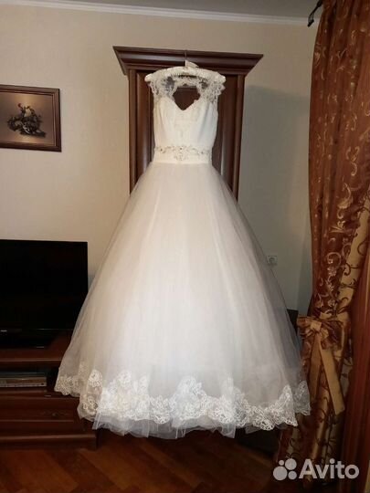 Свадебное платье пышное