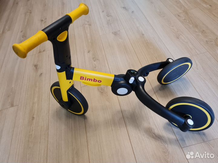 Детский беговел велосипед Bimbo 4в1