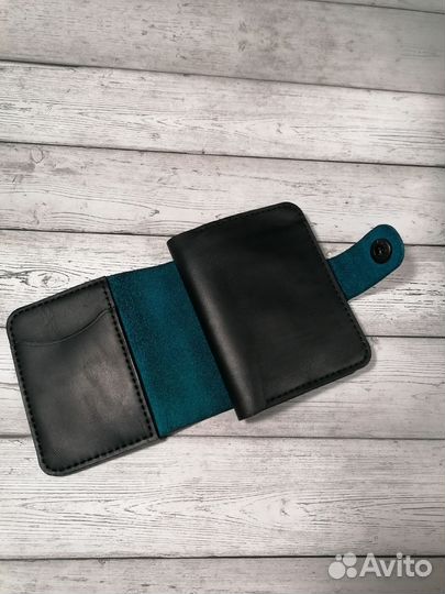 Кошелёк кожаный ручной работы