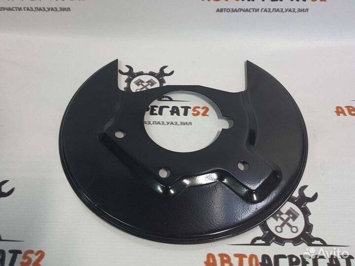 Щит опорный тормоза переднего правый газ-3302