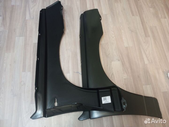 Пластиковые крылья на ваз 2112,10,11