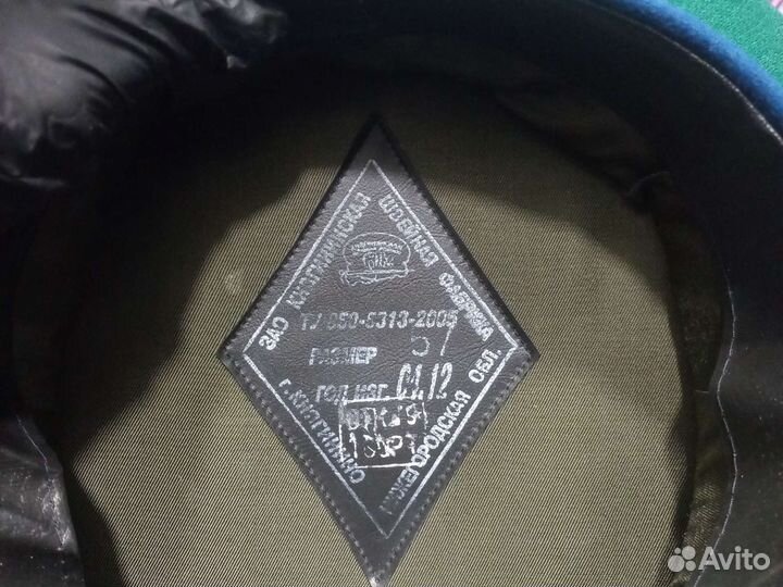 Фуражка военная зеленая