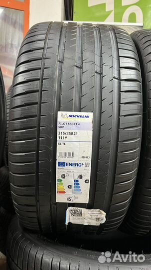 Michelin Pilot Sport 4 SUV 275/40 R21 и 315/35 R21 111Y