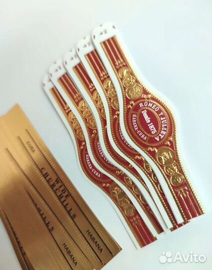 Сигарные этикетки Ромео и Джульета вайд черчилль