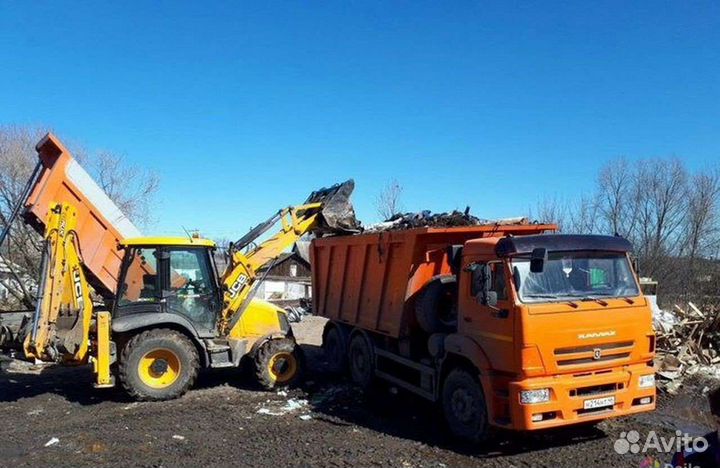 Вывоз мусора контейнер, газель