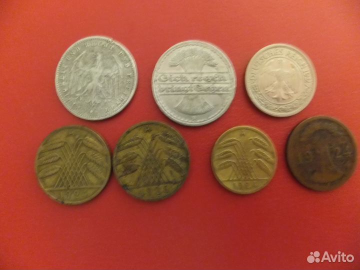 Монеты Веймарская республика (19191933) Германия