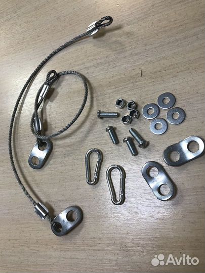 Трос крепления борта прицепа (комплект из 2 шт.)