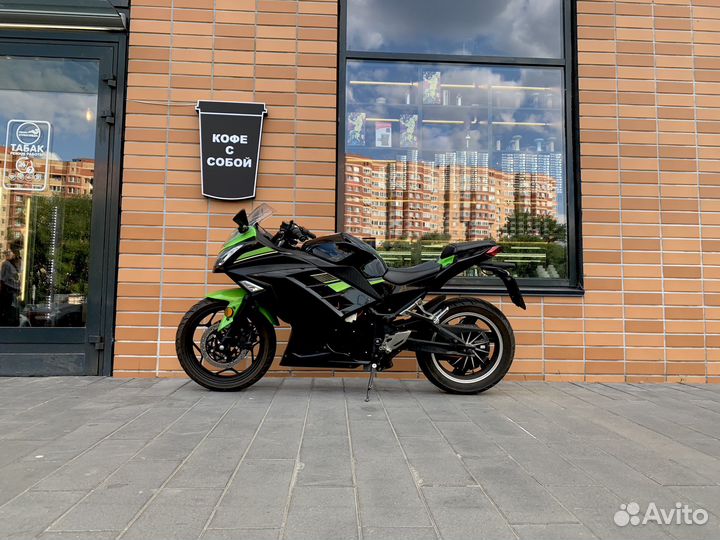 Электромотоцикл kawasaki Ninja 5kw