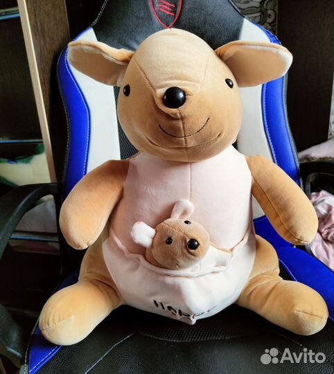 Мягкая игрушка с пледом