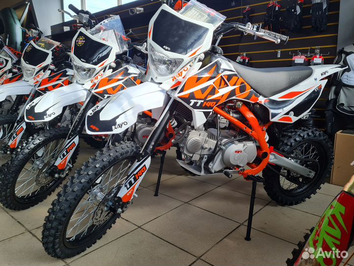 Питбайк kayo basic tt140em 17/14 KRZ эл.стартер 23