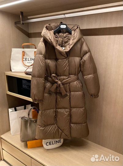 Пуховик длинный maxmara S M L XL