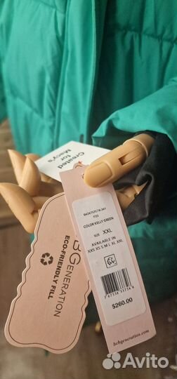 Пуховик Women's Plus Size Hooded Puffer Coat