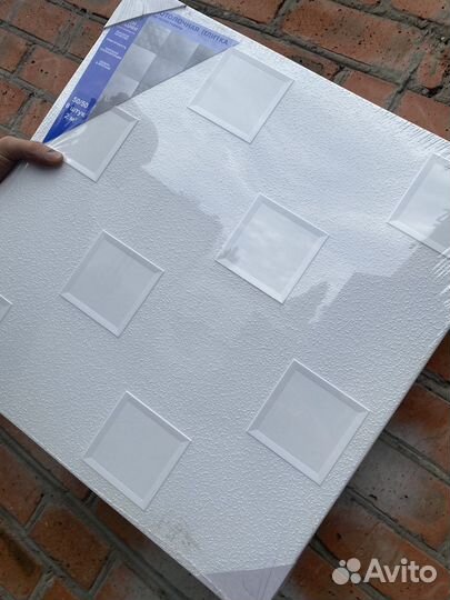 Плитка потолочная из полистирола