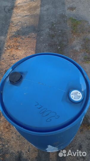 Бочка пластиковая 200л бу