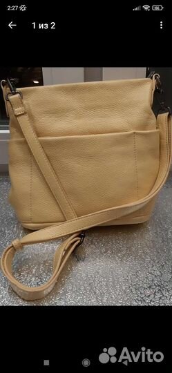 Сумка из натуральной экокожи