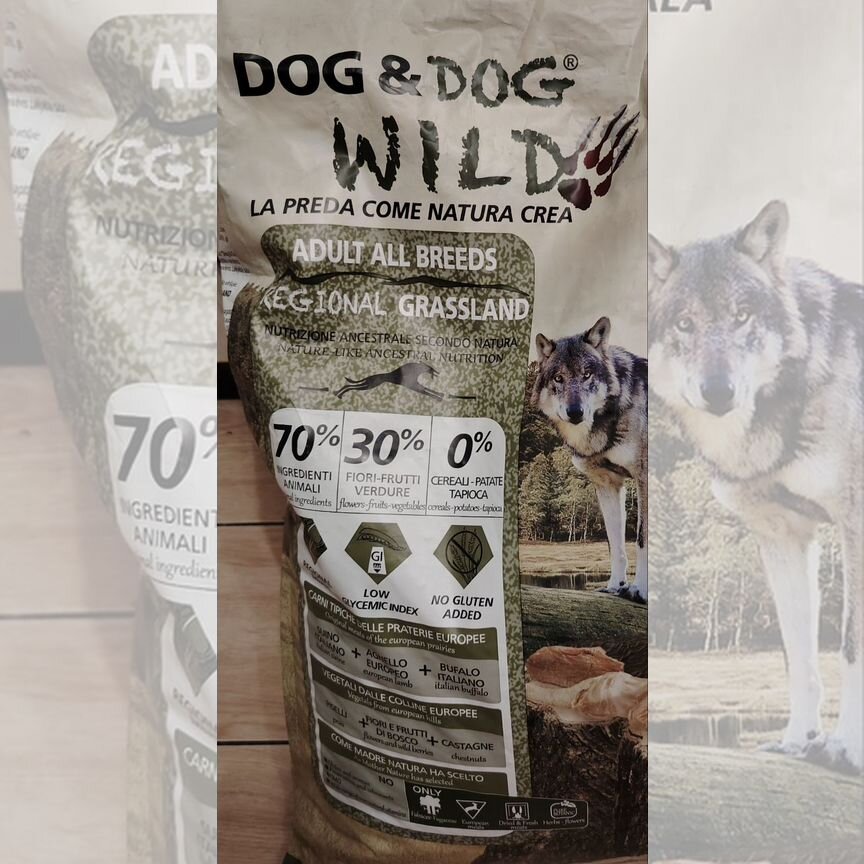 Сухой корм для собак Dog & dog wild