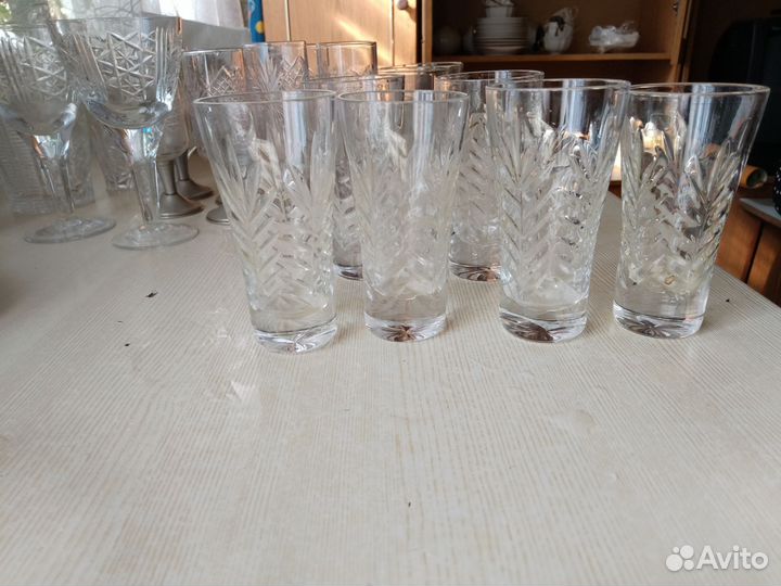 Хрустальные стаканы