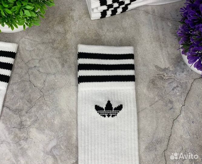 Носки Adidas белые оригинал