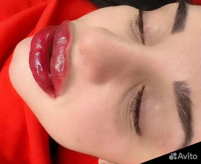 Косметолог Увеличение губ Контурная Fullface