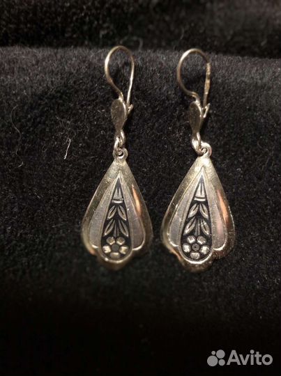 Серебряные серьги