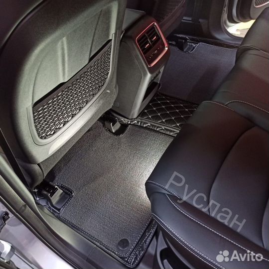 3D коврики из экокожи Geely Atlas pro