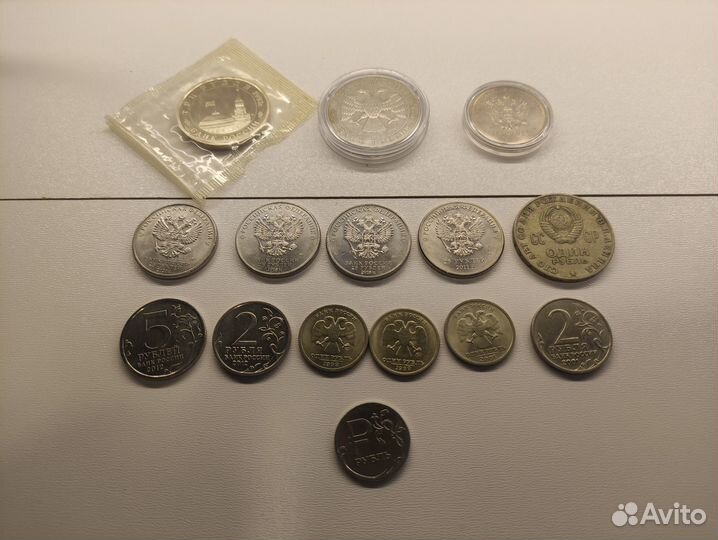 Юбилейные и коллекционные монеты РФ