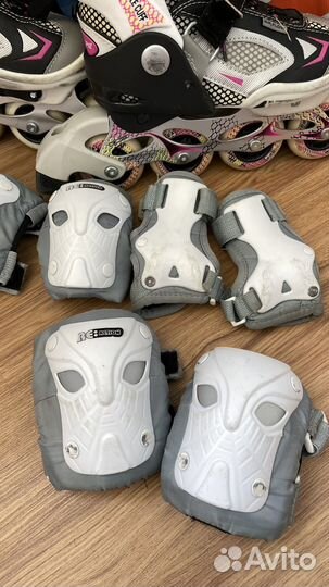 Детские ролики и защита