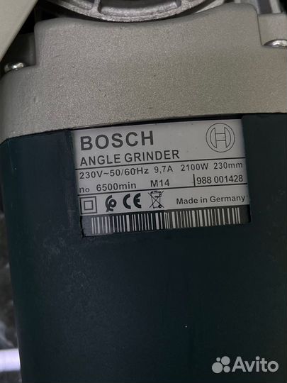 Болгарка большая Bosch 230mm