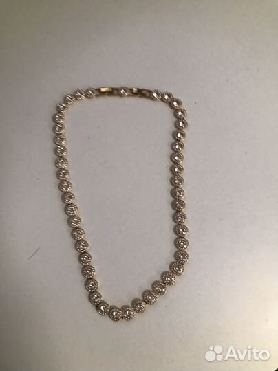 Ожерелье камни swarovski
