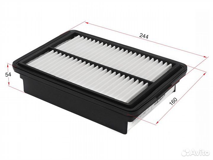 Фильтр воздушный hyundai elantra 1.6/2.0 15-19/KIA