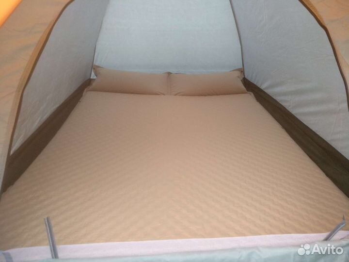 Коврик туристический 2местный 5см самонадувающийся