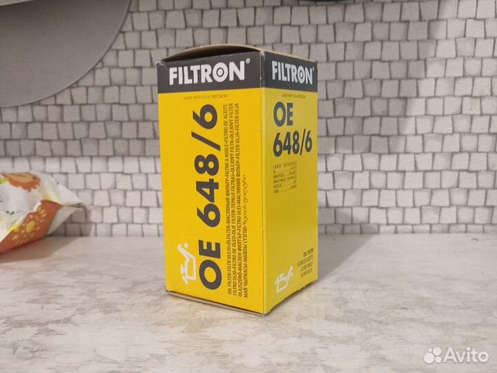 Фильтр масляный filtron OE 648/6