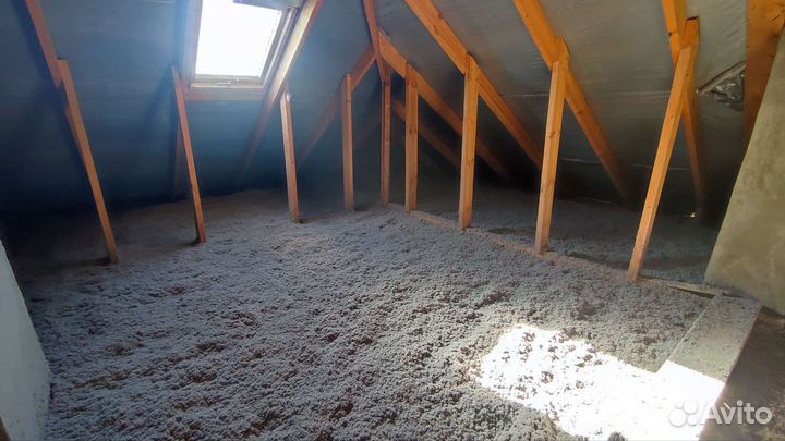 Утепление мансарды