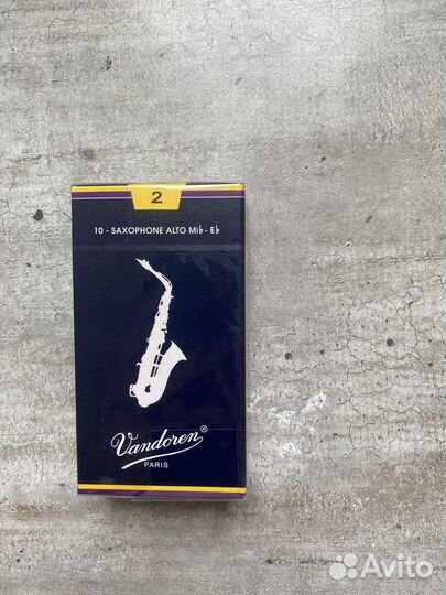 Трости для альт саксофона vandoren