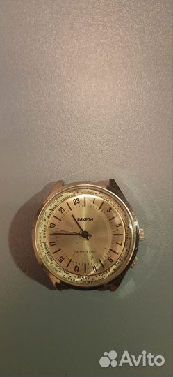 Часы ракета СССР с городами