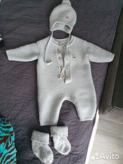 Комбинезон и конверт для новорожденного