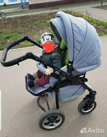 Коляска 2в1, кроватка,автолюлька+переноска до 1г