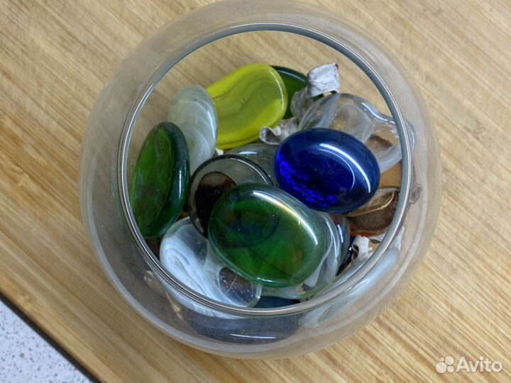 Камни стеклянные
