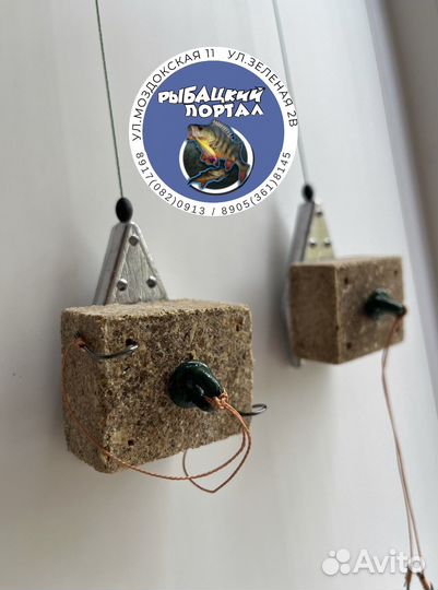 Жмыхоловка, готовая снасть на сазана, макушатник