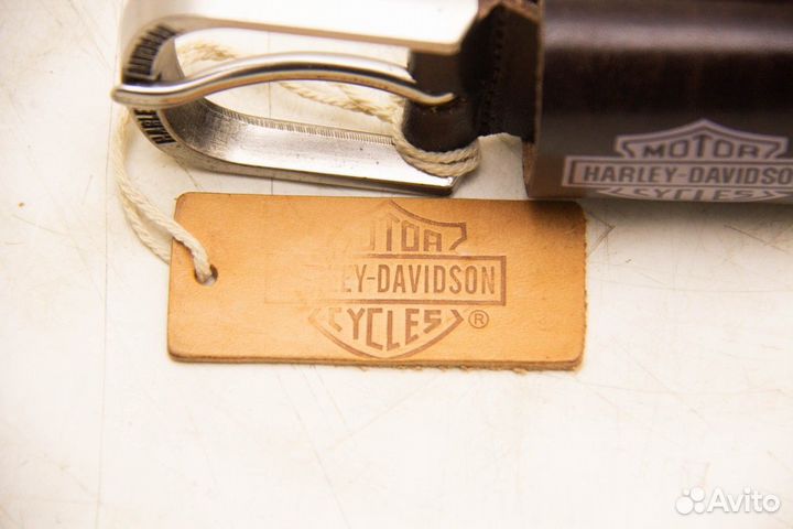 Ремень harley davidson hd/292 (коричневый)
