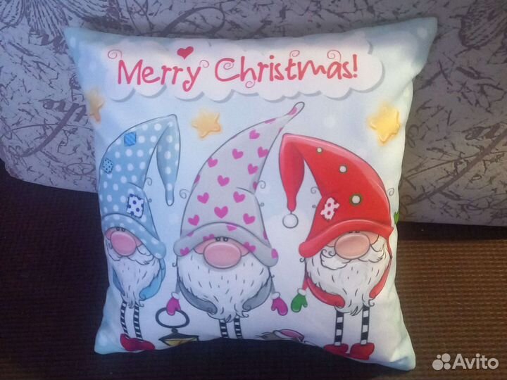 Подушка новогодняя