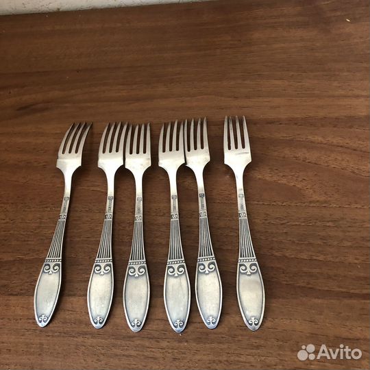 Набор вилок и ножей мельхиор вилки ложки н/р
