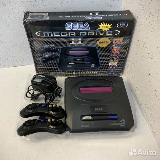 Игровая приставка sega Mega Drive 2
