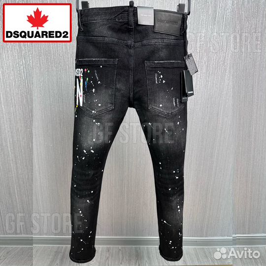 Джинсы Dsquared2 Slim Fit Amiri type