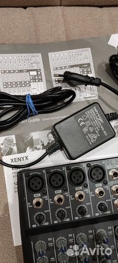 Микшерный пульт behringer xenyx 1202fx